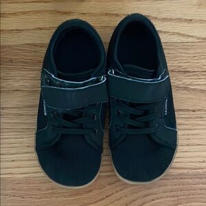 Black Sneakers with Velcro Straps round toe toddler 11